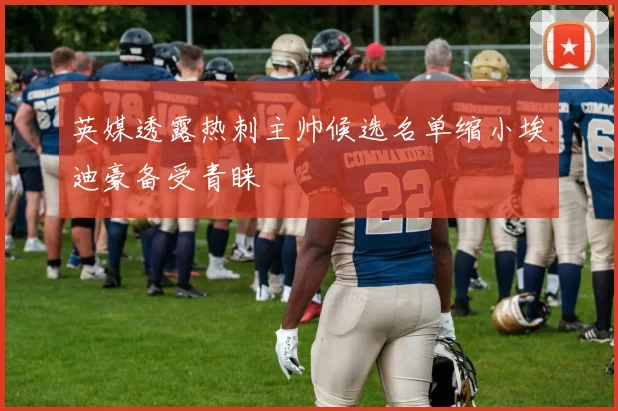 英媒透露热刺主帅候选名单缩小埃迪豪备受青睐