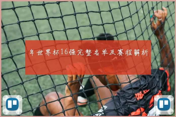 年世界杯16强完整名单及赛程解析